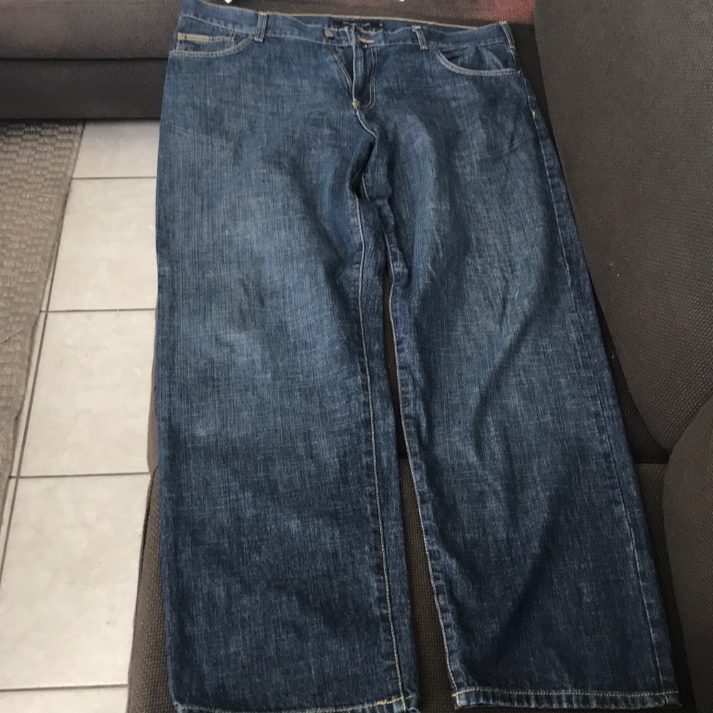 Dark wash jeans